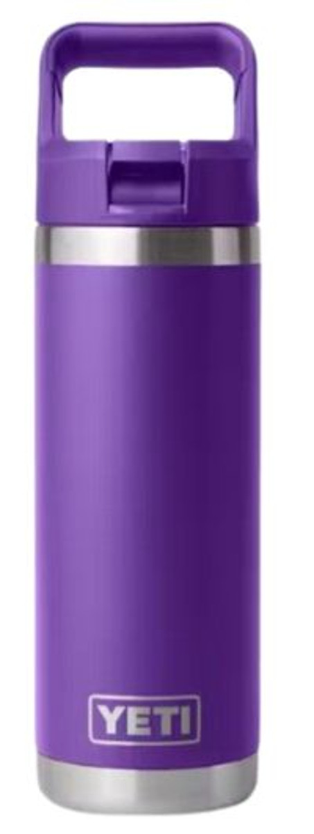 Yeti Rambler 18 oz. Water Bottle With Color-Matched Straw Cap