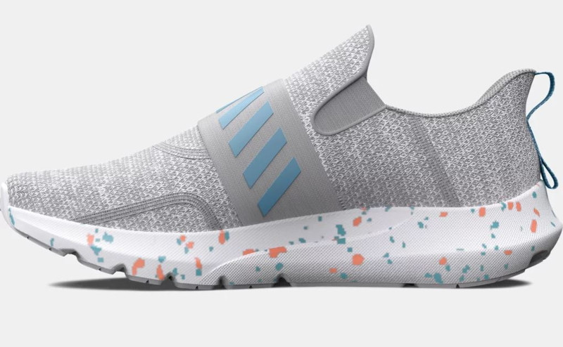 Under Armour Womens Surge 3 Slip Paint Splatter Running Shoes