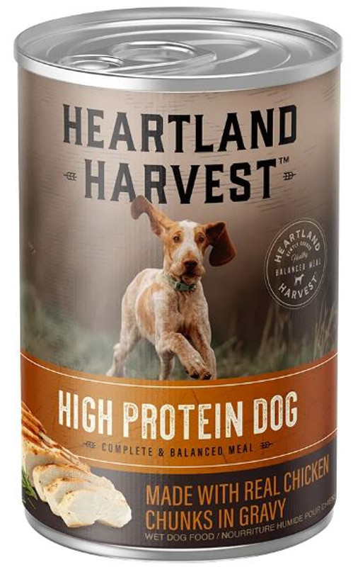 Heartland Harvest High Protein Chicken Canned Dog Food oz