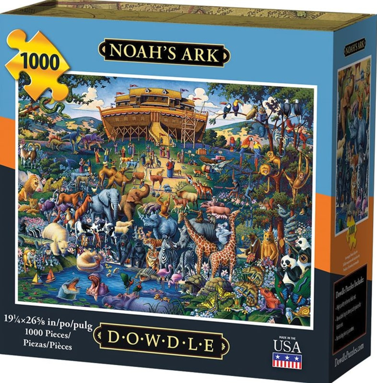 World Piece Dowdle Jigsaw Puzzles - 1000 Piece Dowdle Jigsaw Puzzle