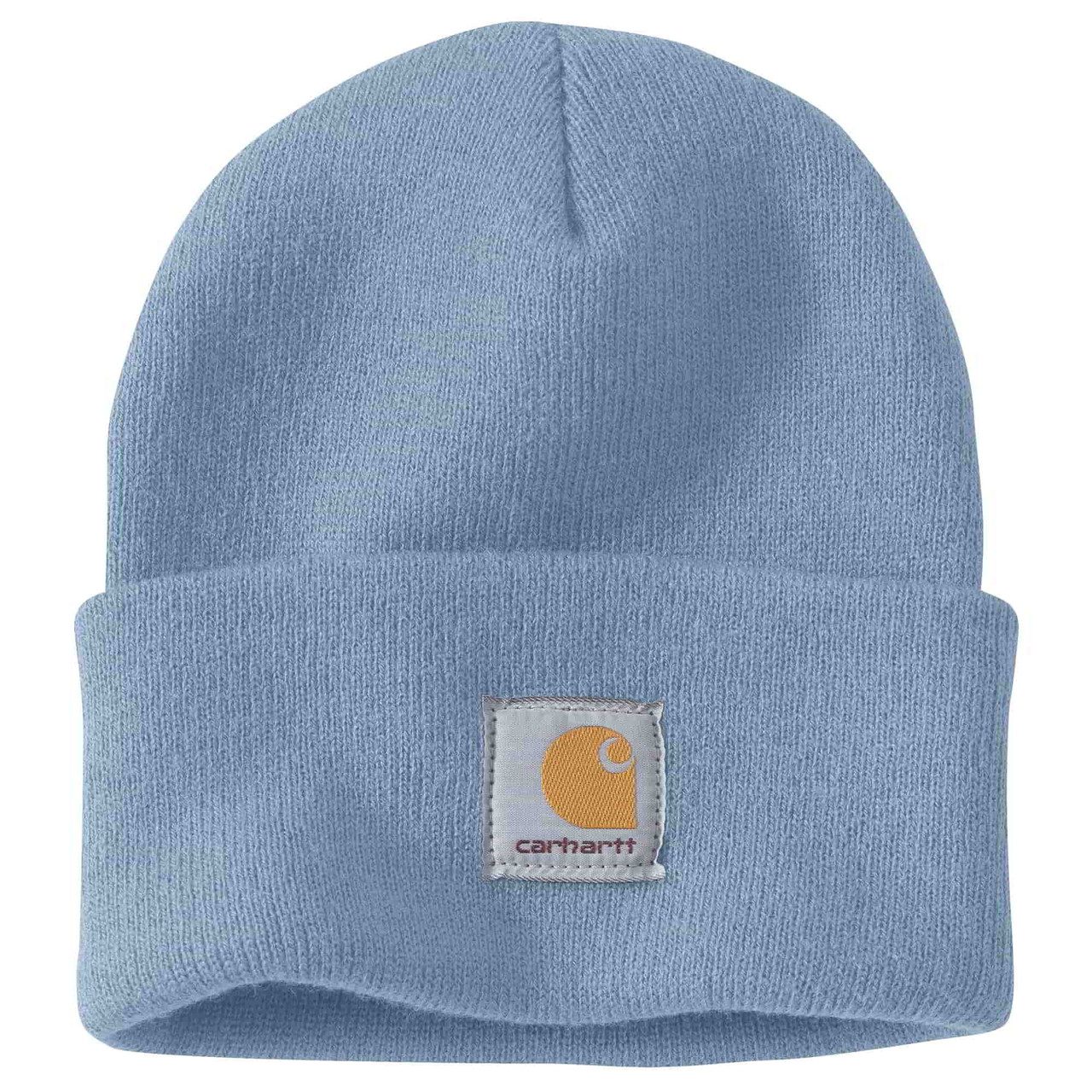 Carhartt Women's Knit Pom Cuffed Beanie, Sea Pine