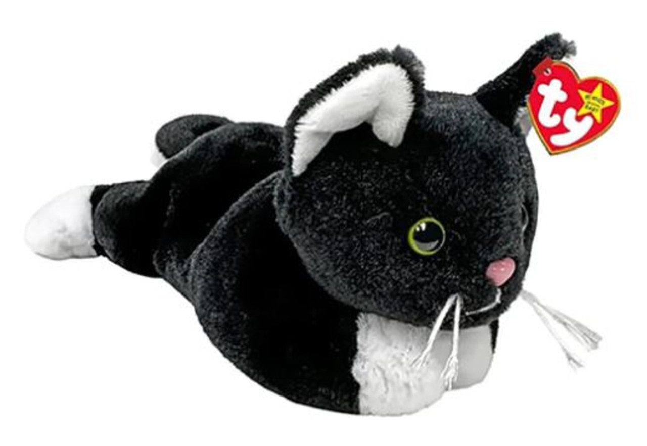 Ty beanie babies shop black and white cat