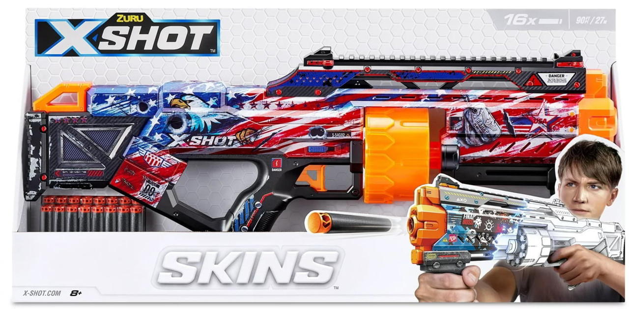 Xshot skins tactical kit