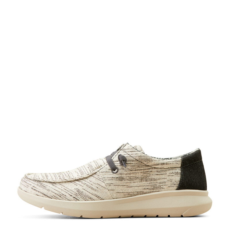 Ariat Hilo Mens 7.5 EE Wide Heathered White Dark Denim Loafers 10050951 NEW Ariat Men main image 2