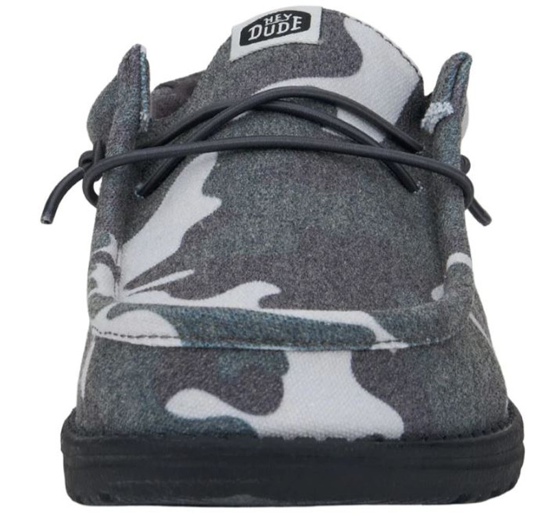 Hey Dude Men\'s Wally Slip-On Shoes - Black Camo Pattern Hey Dude Wally Sox Mens Shoes Woodland Camo Green Size 8  main image 4