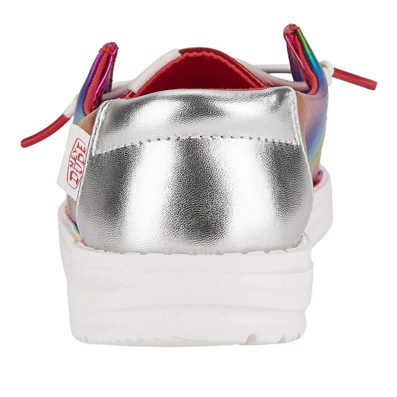 Hey Dude Girls Wendy Toddler Rainbow Sky Metallic Casual