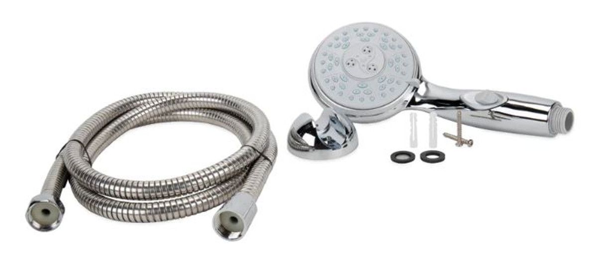 Camco Shower Head Kit Chrome