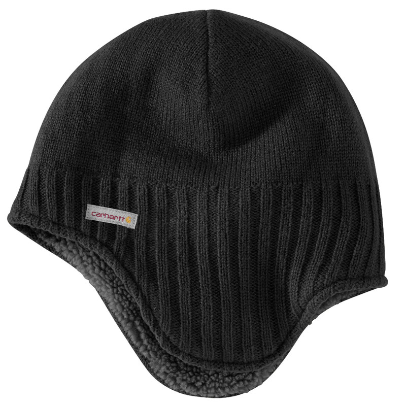 Carhartt Men's Knit Sherpa Lined Earflap Hat OS
