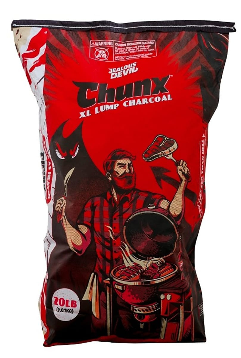 Jealous Devil Chunx XL Series Lump Charcoal, 20 lb, Bag