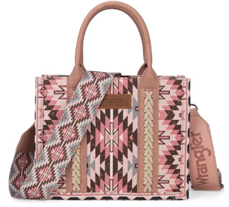 Wrangler Womens Dark Pink Dual Sided Southwestern Pattern  display picture 2