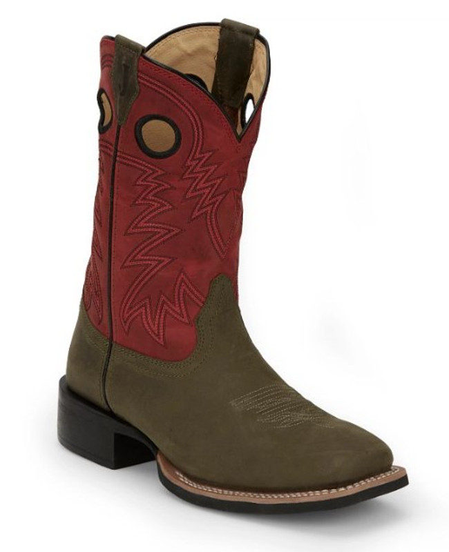 Justin Men's Ash Red Show Stopper 11