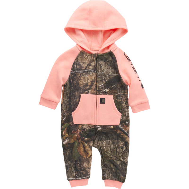 Carhartt Infant Girls Mossy Oak Country DNA Long Sleeve Fleece Zip