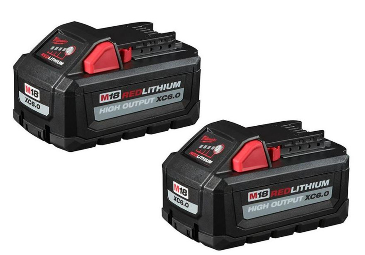 Milwaukee M18 18-Volt Lithium-Ion High Output XC6.0Ah Battery Pack