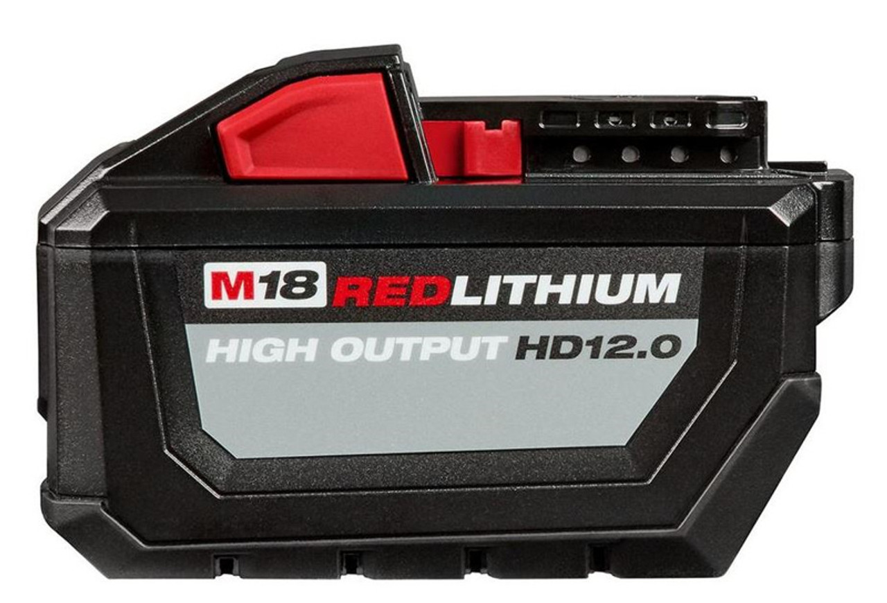 Milwaukee 18v outlet 12.0 ah battery