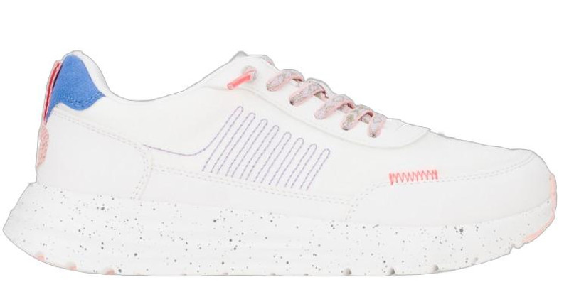 Hey Dude Ladies Sirocco Alta Friendship Lace White Multi Casual Shoes