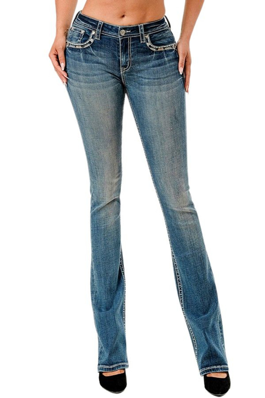 【2plan】Winter Washed Bootcut Denim 2plan】Winter Washed Bootcut Denim