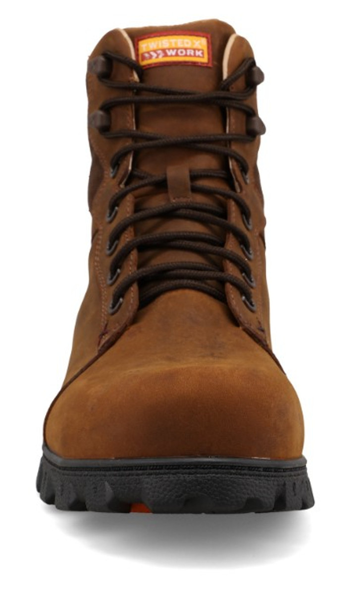 NEW TWISTED X men\'s nano safety-toe barnshield waterproof work boot in rustic br MXBN002_01.jpg?bw=550&bh=550 main image 4