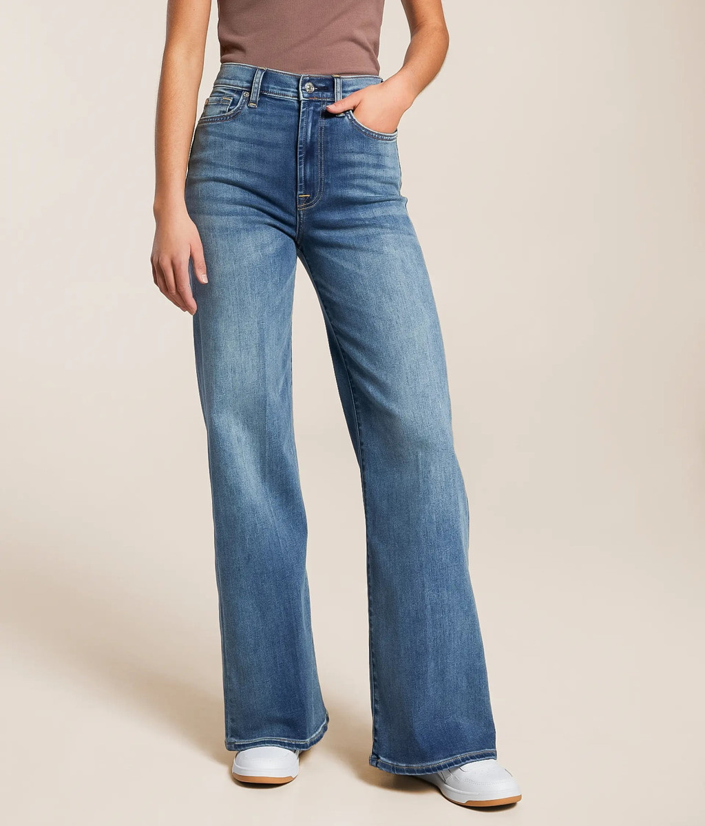 Jeans 7 For All Mankind Pour Femme – Occasion Portée – Coupe Et état à Vérifier