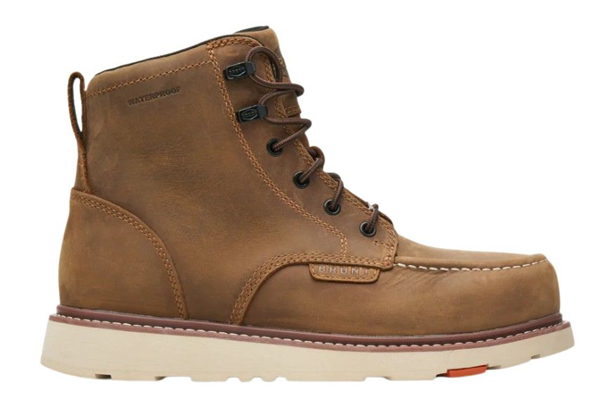 BRUNT Men's The Marin Brown Waterproof 6