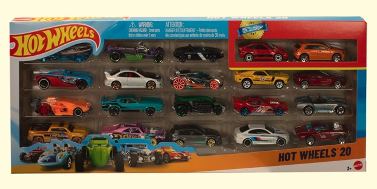 Hot Wheels 20 Pack Assorted Cars