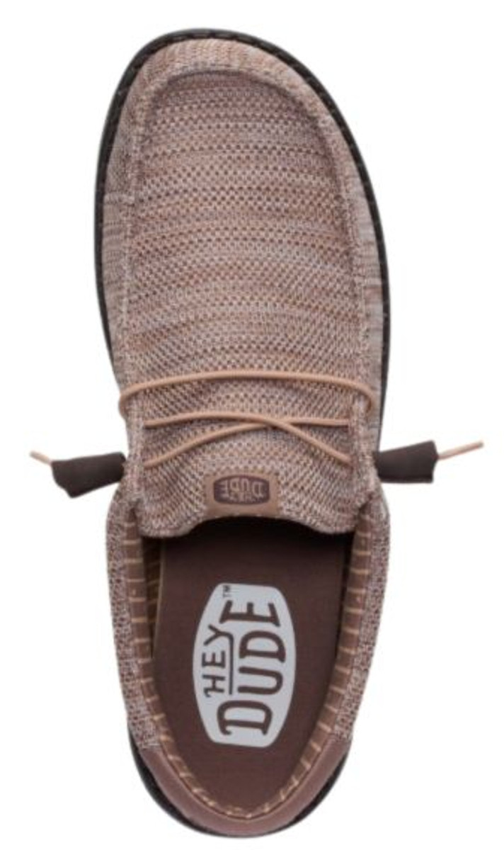 Hey Dude Men\'s size 8 Slip-On Loafers in Taupe Knit shoes Hey Dude | Shoes | Hey Dude Casual Slipon Loafers In Taupe  main image 4
