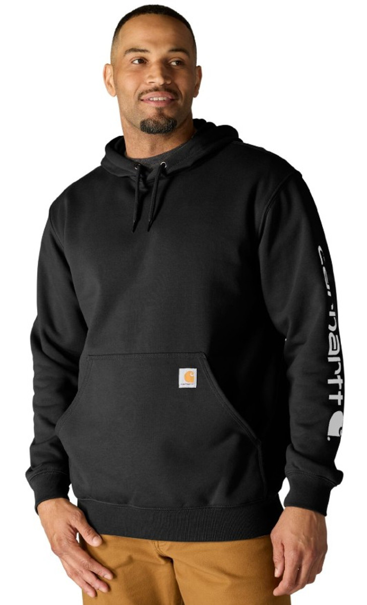 Carhartt Men's Iconic K288 Logo Long Sleeve Pullover Sweatshirt