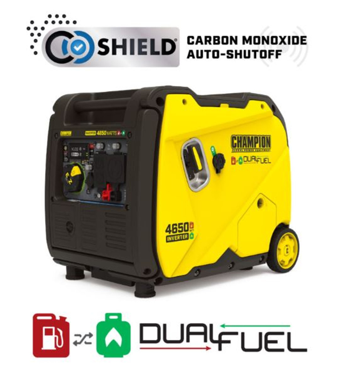 Champion Power Equipment 3400W Dual Fuel Portable Inverter Gener