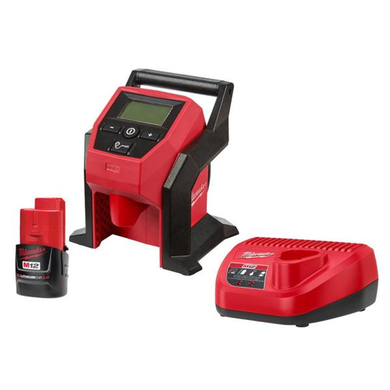 Milwaukee M12 12 Volt Lithium Ion Cordless Compact Inflator With