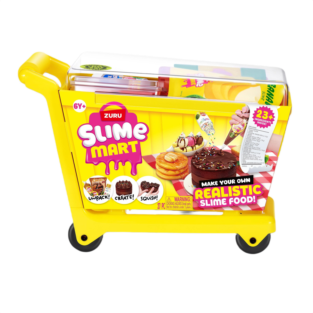 Slime Set Kit Zuru Toys Slime Mart Shopping Cart Set Slime Food Play Kit