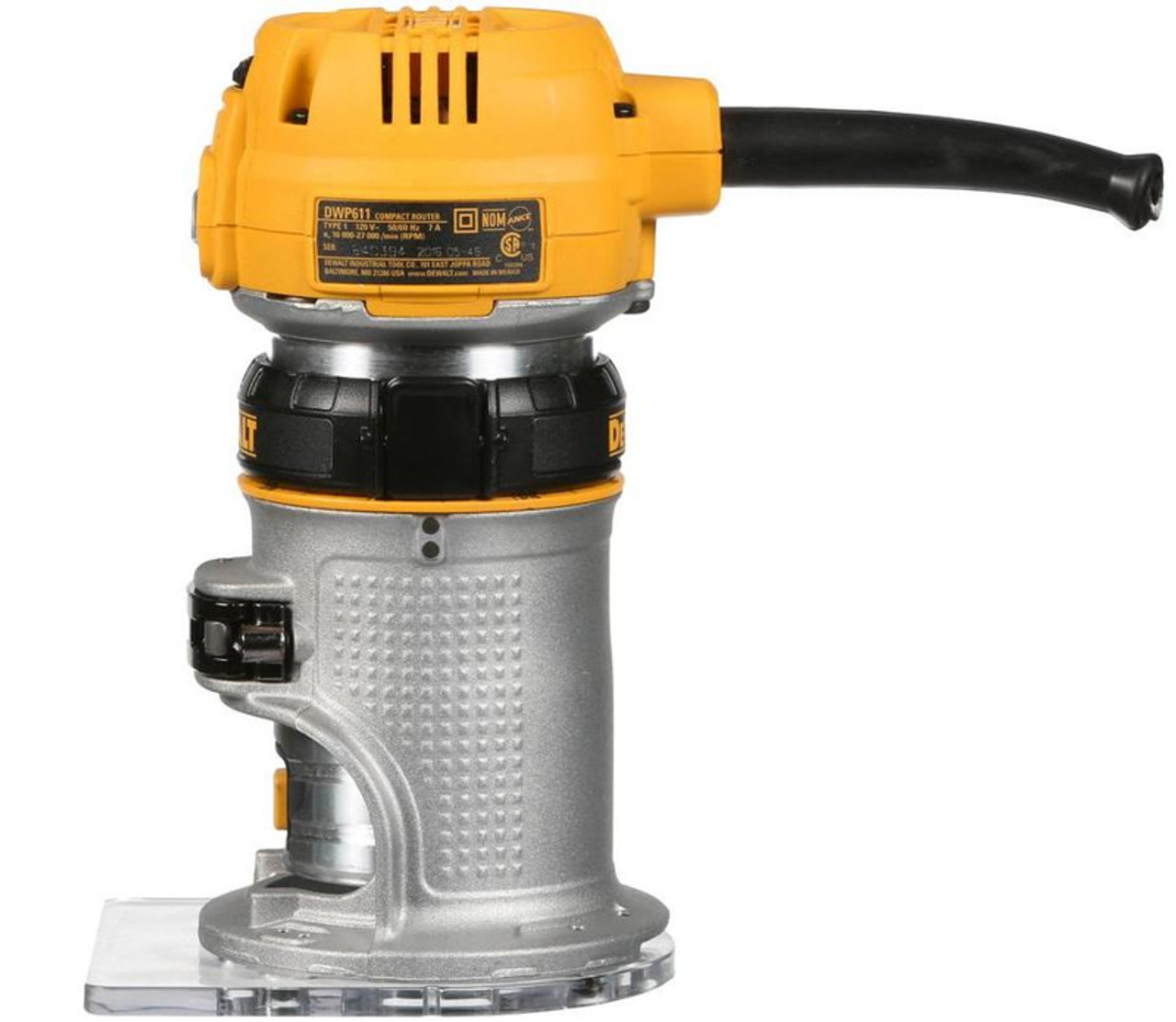 DeWalt 1-1/4 HP Max Torque Variable Speed Compact Router