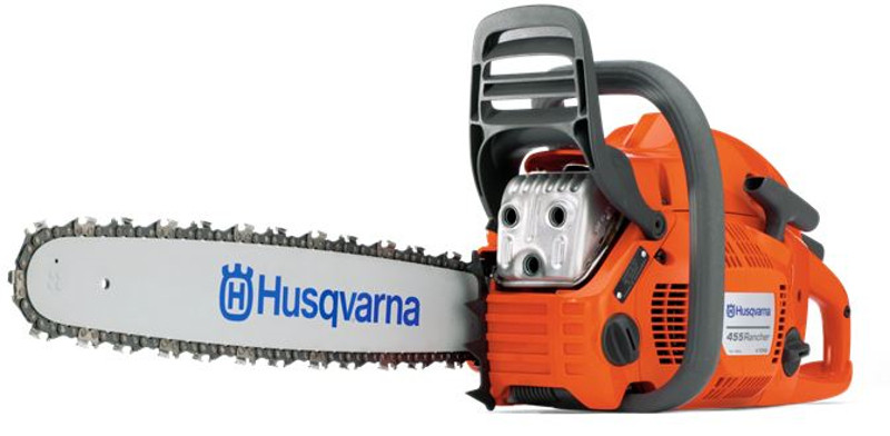 Husqvarna 455 Rancher Gas Chainsaw 55-cc 3.5 HP 2-Cycle