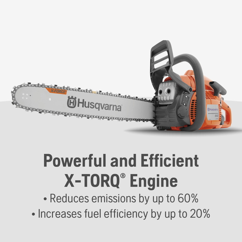 Husqvarna 440 40.9cc 18IN Gas Chainsaw 0.050