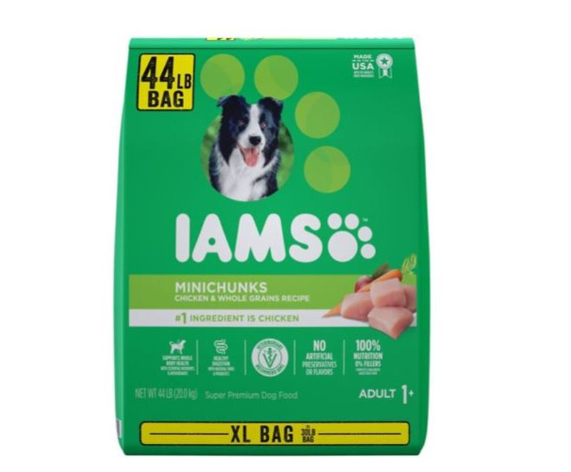 IAMS ProActive Health Minichunks Adult Dry Dog Food 44LB
