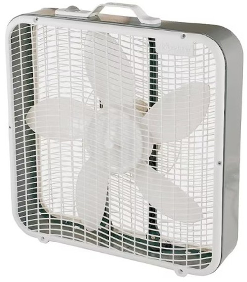 Camair 3 Speed 20" White Box Fan