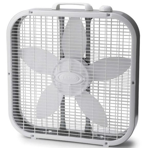 Camair 20" 3 Speed White Box Fan