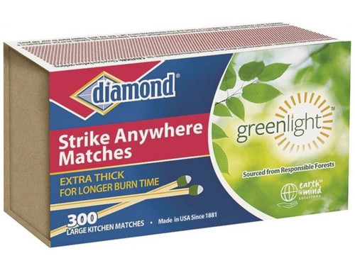 Diamond 02156 Strike Anywhere Fire Match - 3 Pack