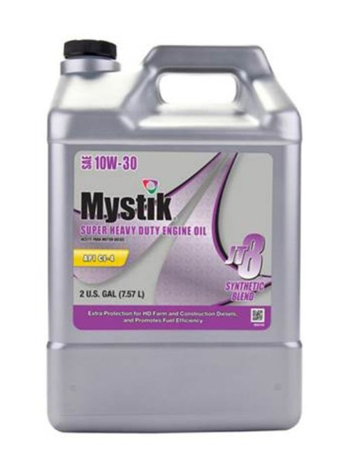 Mystik JT-8 10W30 Super HD Diesel Engine Oil - 2 Gallon