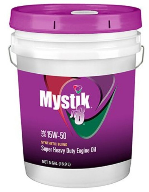 Mystik JT-8 15W-50 Super HD Engine Oil - 5 Gallon