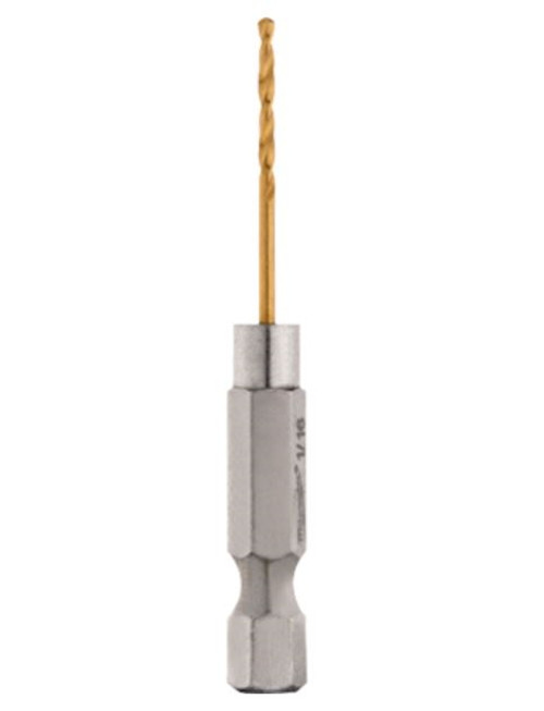 Milwaukee 1/16" Titanium SHOCKWAVE