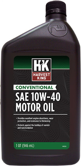 Harvest King Conventional 10W-40 Motor Oil - 1 Quart