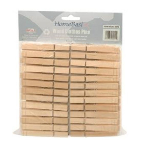 MintCraft HEA00050C-S3L Wood Clothespins