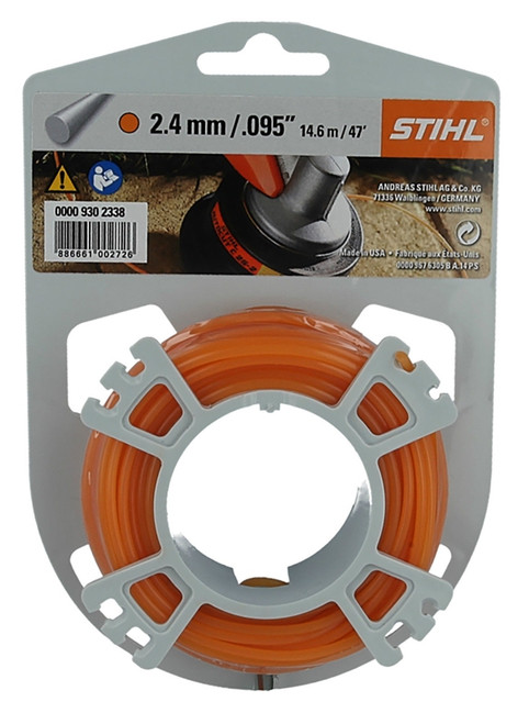 Stihl 2.4mm x 14.6m Round Nylon Trimmer Line Cord