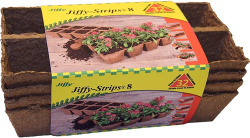 Jiffy 8 Cell Strips - 4 Pack