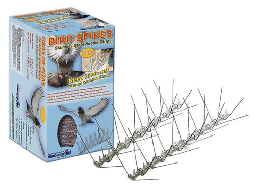 Bird-X Stainless Steel Bird Spike Kit - 10' L