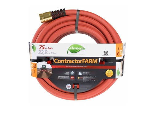 ElementContractorFARM Heavy-Duty Water Hose- 75'