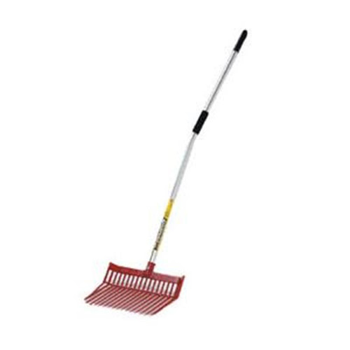 Miller Mfg. - Plastic Durafork With Ergonomic Alluminum Handle - Red