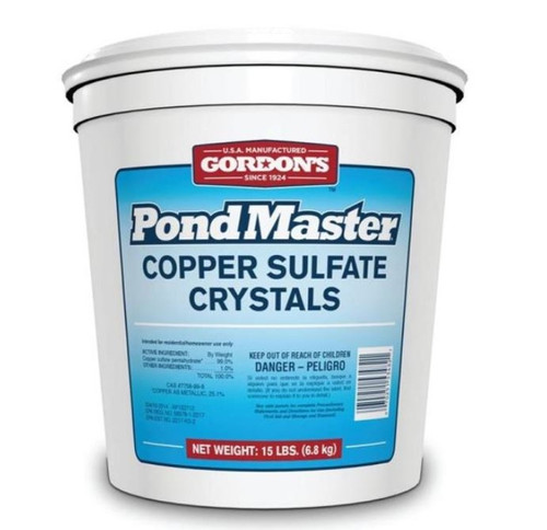Gordon's PondMaster Copper Sulfate Crystals - 15 lb. Bucket