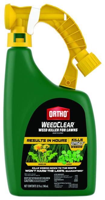 Ortho WeedClear Ready to Spray Weed Killer for Lawns - 32 oz.