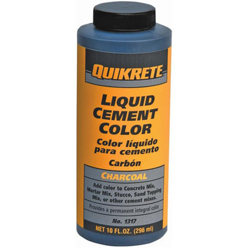 Quikrete Charcoal Liquid Cement Color 10OZ