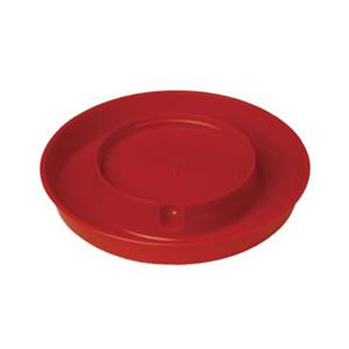 Miller Manufacturing 1-Gallon Plastic Screw On Base - Red